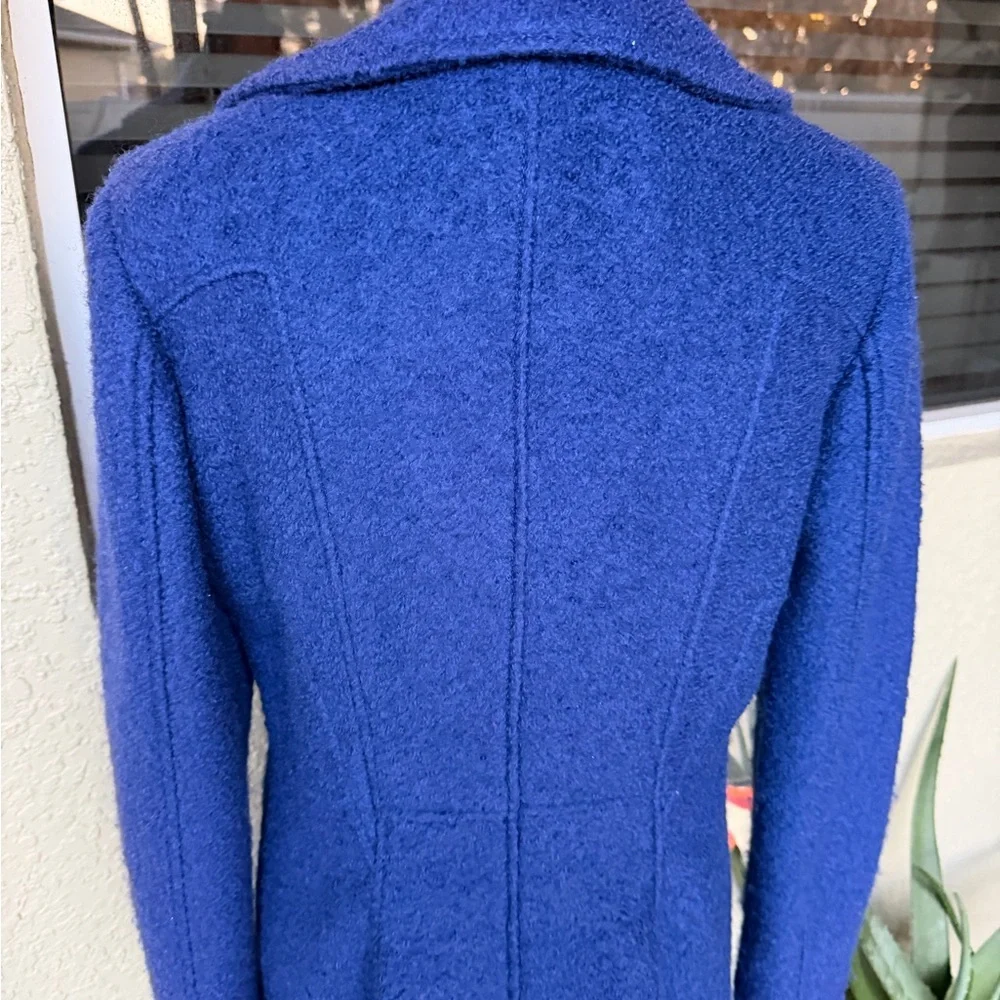 GUESS Blue Zip-Up Jacket Size XL Soft Knit Light Pilling Coat Great Condition - Picture 6 of 15